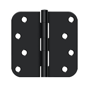 DELTANA 4" x 4" x 5/8" Radius Corner, Residential, NRP, Steel Hinge