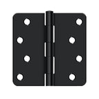 DELTANA 4" x 4" x 1/4" Radius Corner, Residential, Steel Hinge  BULK PACK