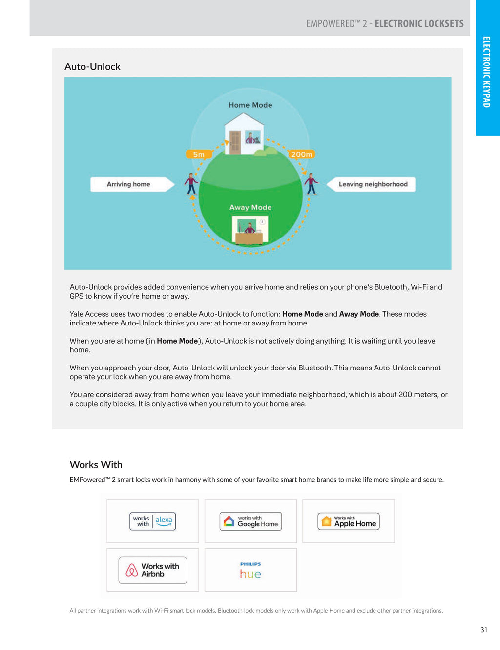 EMTEK EMPOWERED™2 Touch Deadbolt Keyed
