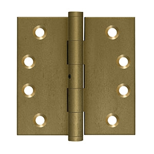 Deltana 4" x 4" Square Corner Distressed Hinge