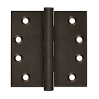 Deltana 4" x 4" Square Corner Distressed Hinge
