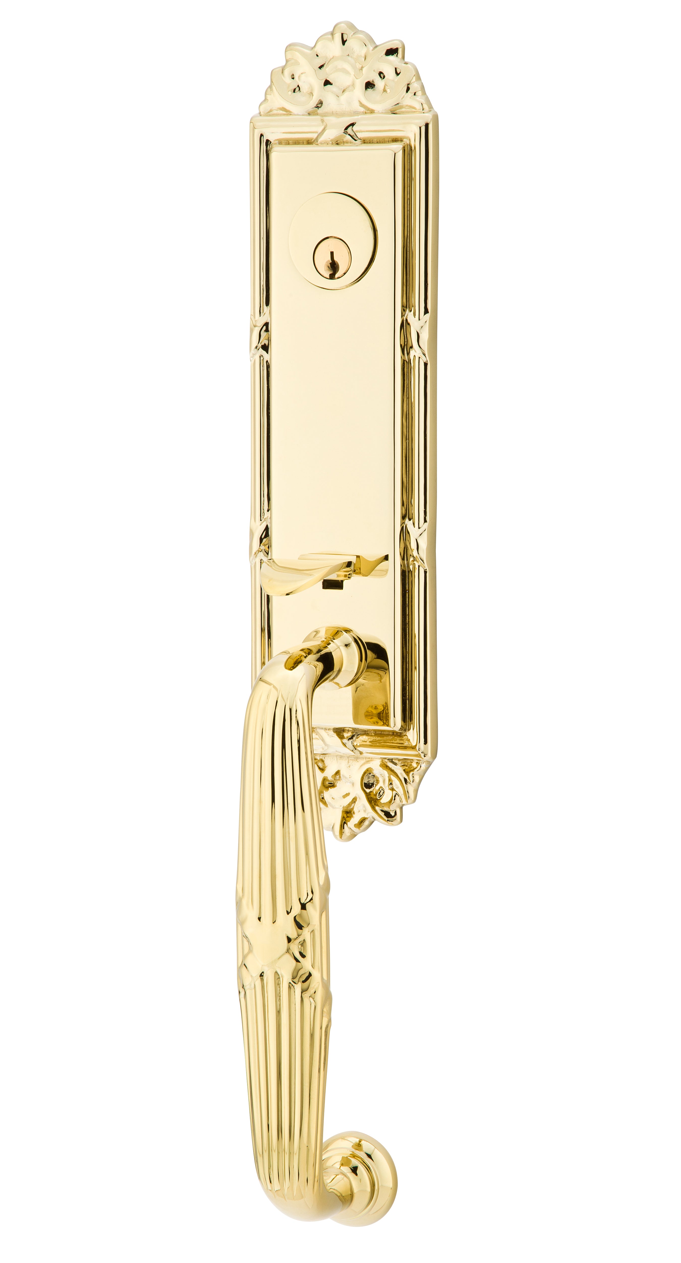 EMTEK Ribbon and Reed Tubular Entry Set