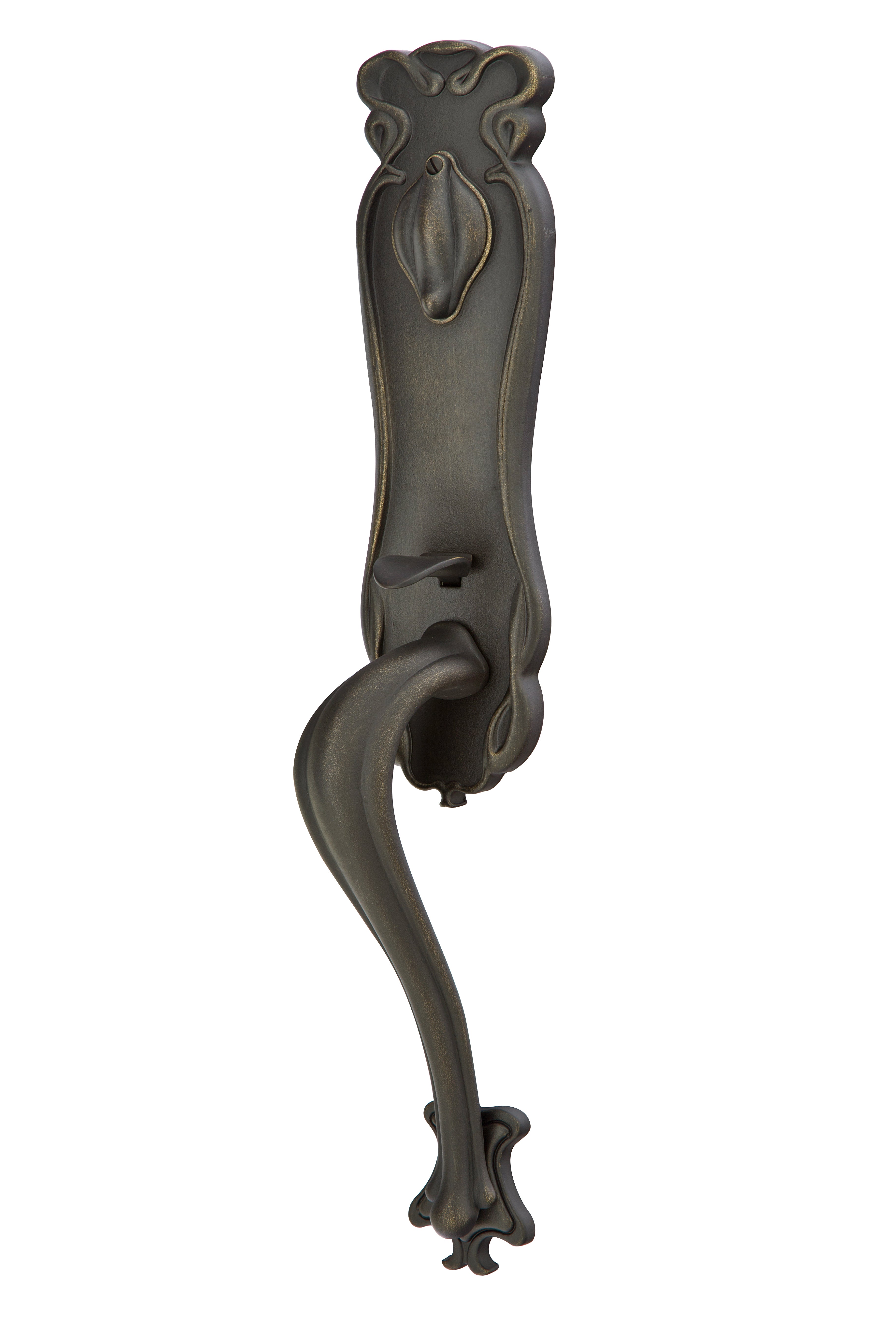 EMTEK Art Nouveau Tubular Entry Set