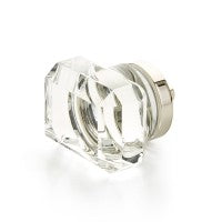 SCHAUB City Lights Rectangular Glass Knob