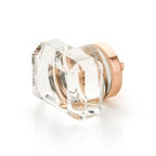 SCHAUB City Lights Rectangular Glass Knob