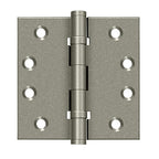 Deltana 4" x 4" Square  Corner, Ball Bearing, NRP Distressed Hinge