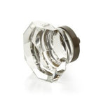 SCHAUB City Faceted Dome Glass Knob