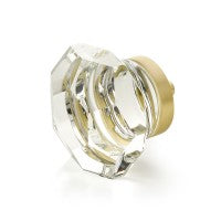 SCHAUB City Faceted Dome Glass Knob