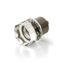 SCHAUB City Lights Round Multi-Sided Glass Knob