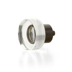 SCHAUB City Lights Round Disc Glass Knob