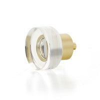 SCHAUB City Lights Round Disc Glass Knob