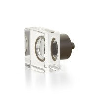 SCHAUB City Lights Square Glass Knob
