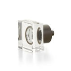 SCHAUB City Lights Square Glass Knob