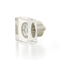 SCHAUB City Lights Square Glass Knob