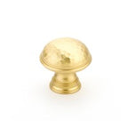 SCHAUB Atherton Hammered Plain Edge Knob