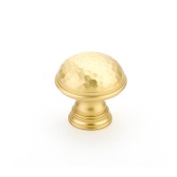 SCHAUB Atherton Hammered Plain Edge Knob