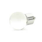 SCHAUB City Lights Globe Glass Knob