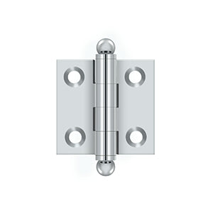 DELTANA 1-1/2" x 1-1/2" Solid Brass, Cabinet Hinge