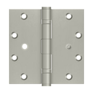 DELTANA 5" x 5" Stainless Steel, Heavy Duty, Ball Bearing, Hinge
