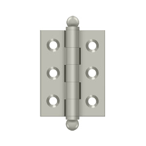 DELTANA 2" x 1-1/2" Solid Brass, Cabinet Hinge