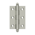 DELTANA 2-1/2" x 1-11/16" Solid Brass, Cabinet Hinge