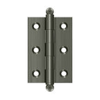 DELTANA 2-1/2" x 1-11/16" Solid Brass, Cabinet Hinge
