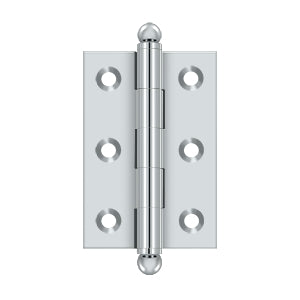 DELTANA 2-1/2" x 1-11/16" Solid Brass, Cabinet Hinge