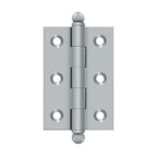 DELTANA 2-1/2" x 1-11/16" Solid Brass, Cabinet Hinge
