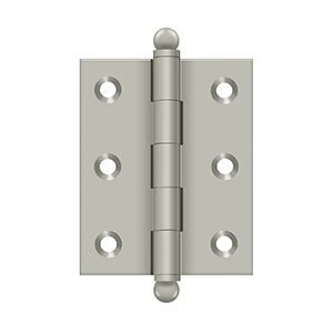 DELTANA 2-1/2" x 2" Solid Brass, Cabinet Hinge