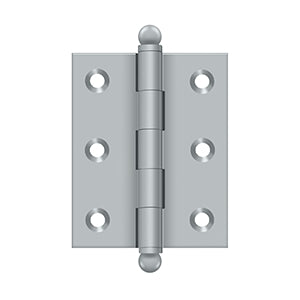 DELTANA 2-1/2" x 2" Solid Brass, Cabinet Hinge