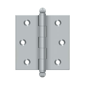 DELTANA 2-1/2" x 2-1/2" Solid Brass, Cabinet Hinge