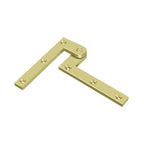 DELTANA 4-3/8" x 5/8" x 1-7/8" Solid Brass Pivot Hinge