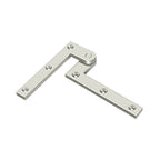 DELTANA 4-3/8" x 5/8" x 1-7/8" Solid Brass Pivot Hinge
