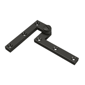 DELTANA 4-3/8" x 5/8" x 1-7/8" Solid Brass Pivot Hinge
