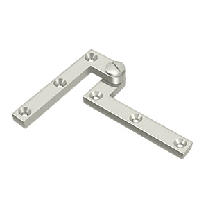 DELTANA 4-3/8" x 5/8" x 1-7/8" Solid Brass Pivot Hinge