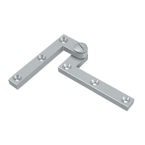 DELTANA 4-3/8" x 5/8" x 1-7/8" Solid Brass Pivot Hinge