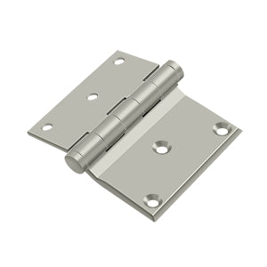DELTANA 3" x 3-1/2" Half Surface Hinge