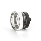 SCHAUB City Lights Flat Disc Glass Knob
