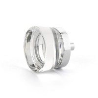 SCHAUB City Lights Flat Disc Glass Knob