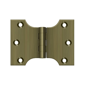 DELTANA 3" x 4" Full Mortise Parliament Hinge