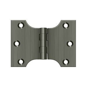DELTANA 3" x 4" Full Mortise Parliament Hinge