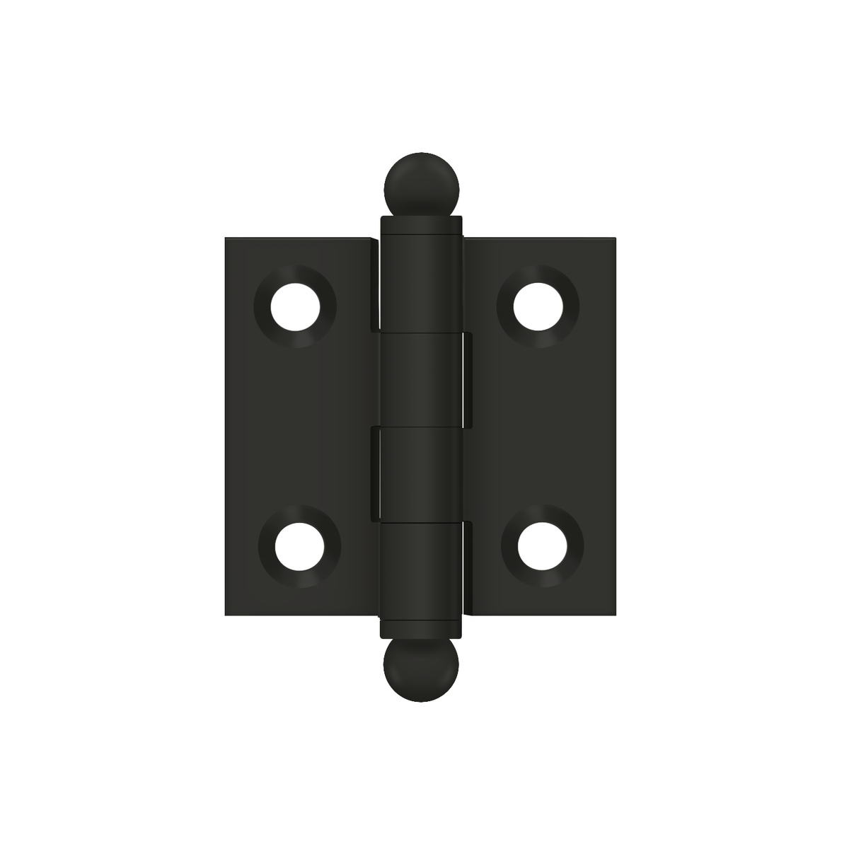 DELTANA 1-1/2" x 1-1/2" Solid Brass, Cabinet Hinge