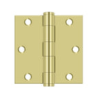 DELTANA 3-1/2" x 3-1/2" x 1/4" Radius Corner, Heavy Duty, Hinge