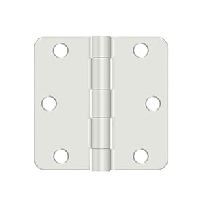 DELTANA 3" x 3" x 1/4" Radius Hinge, Steel, Residential, Hinge