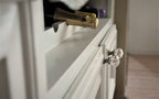EMTEK Diamond Glass Cabinet Knob