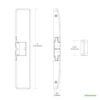 HES 9600 Series Surface Mounted Electric Strike