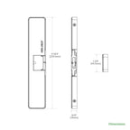 HES 9800 Series Surface Mounted Electric Strike