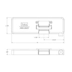HES 9100 Series Surface Mounted Electric Strike