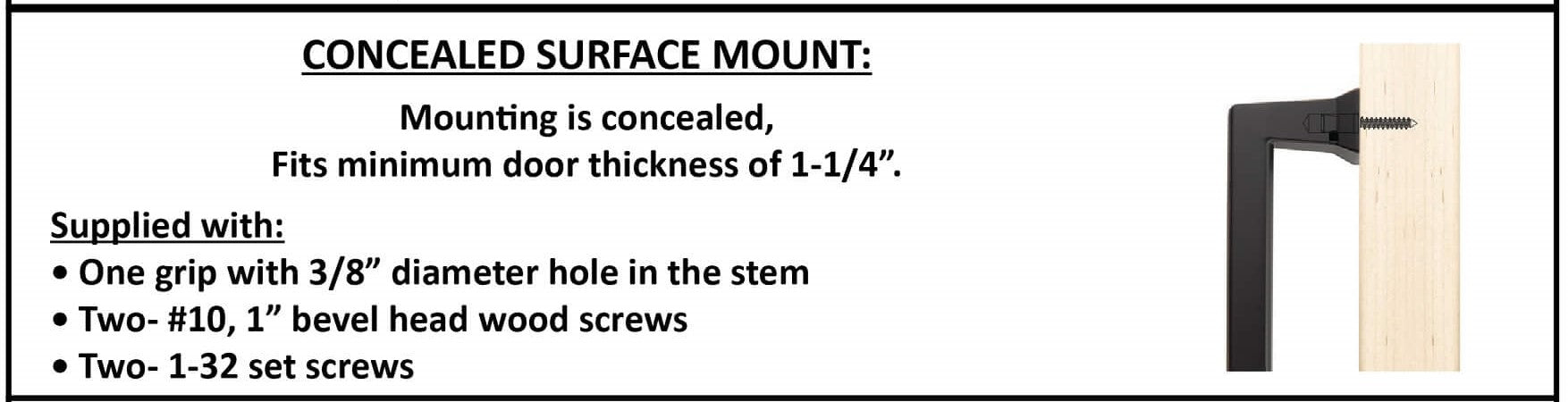 Emtek 84170 Select Bar Knurled Appliance Pull. SIZE: 12 inches.