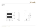 SCHAUB Modo Recessed Pull